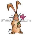 H-191-HK Bunny with Flower